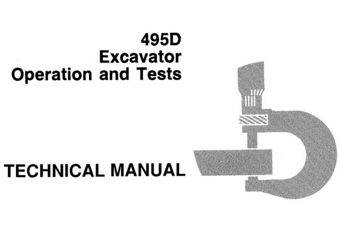 John Deere 495D Excavator Operation and Test