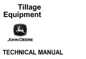 John Deere Tillage Equipment Technical Manual