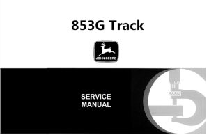 John Deere 853G Track Service Repair Manual