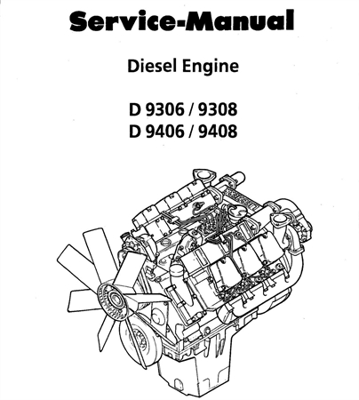 Liebherr D9306, D9308, D9406, D9408 Diesel Engines