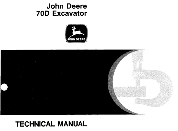 John Deere 70D Excavator Repair, Operation and Tests