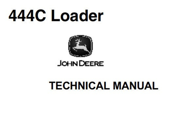 John Deere 444C Loader Technical Manual