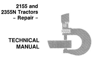 John Deere 2155 & 2355N Tractors Repair Technical Manual