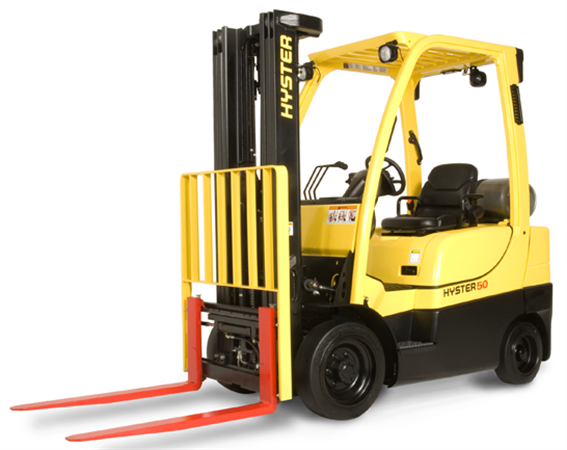 Hyster S50CT (B267) Internal Combustion Cushion Tire Lift Trucks