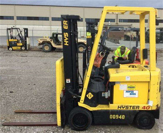 Hyster E25XM2, E30XM2, E35XM2, E40XM2S (D114) Electric Forklift Trucks