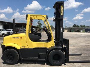 Hyster H135FT, H155FT (K006) Pneumatic Tire Forklift Trucks