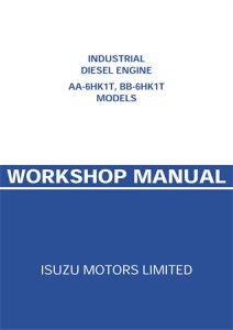 Isuzu Industrial Diesel Engine AA-6HK1T, BB-6HK1T Models