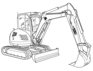 JCB 8040Z, 8045Z Mini Excavator Service Repair Manual