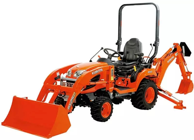 Kubota BX23 Tractor [LA210-1 Front Loader] [BT600 Backhoe]