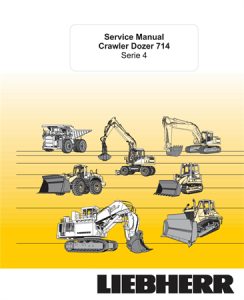 Liebherr PR714 Series 4 Litronic Crawler Dozer Service Repair Manual