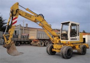 Liebherr A308, A310, A310B, A312, A316 Wheel Excavator