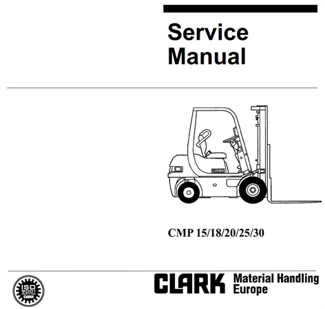 Clark CMP15, CMP18, CMP20, CMP25, CMP30 Forklift Trucks