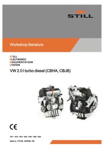 Still VW 2.0I Turbo Diesel Engine (CBHA, CBJB)