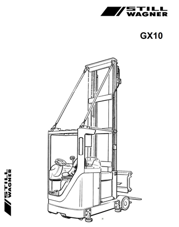 Still Wagner GX10 Forklift Truck Service Repair Manual