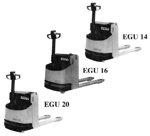 Still Wagner EGU 14, EGU 16, EGU 20 Electric Pallet Truck