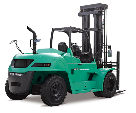 Mitsubishi FD100, FD115, FD135, FD150A Forklift Trucks