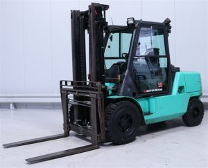 Mitsubishi FD35, FD40, FD45, FD50, FD50C Forklift Trucks