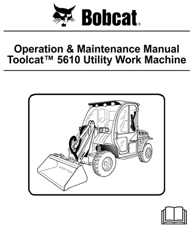 Bobcat Toolcat 5610 Utility Work Machine