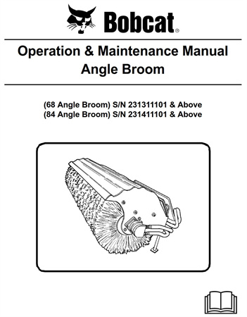 Bobcat 68, 84 Angle Broom Operation & Maintenance Manual