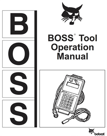 Bobcat BOSS Tool Operator's Manual