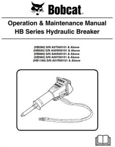 Bobcat HB Series Hydraulic Breaker Operation & Maintenance Manual