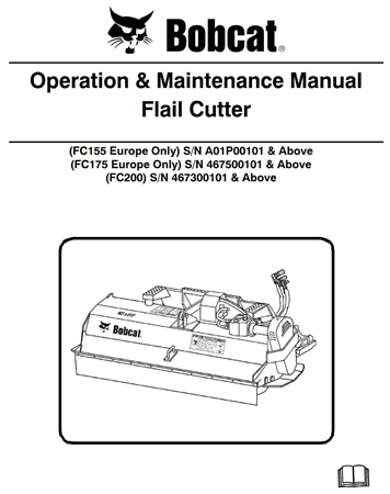 Bobcat Flail Cutter Operation & Maintenance Manual