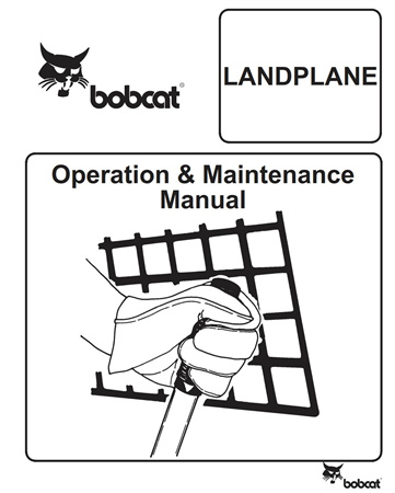 Bobcat Landplane Operation & Maintenance Manual