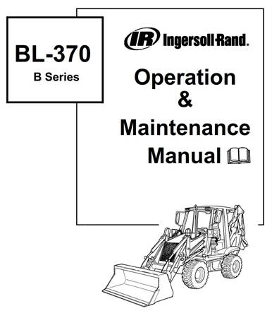 Ingersoll-Rand BL-370 B-Series Loader Backhoe