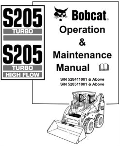 Bobcat S205 Turbo, S205 Turbo High Flow Skid-Steer Loader