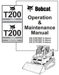 Bobcat T200 Turbo, T200 Turbo High Flow Compact Track Loader