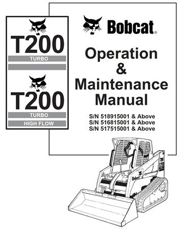 Bobcat T200 Turbo, T200 Turbo High Flow Compact Track Loader