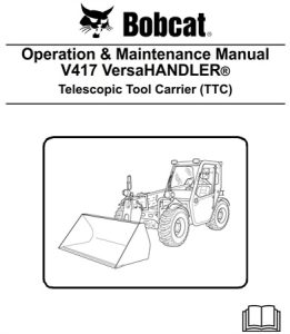 Bobcat V417 VersaHANDLER Telescopic Tool Carrier (TTC)