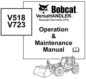 Bobcat V518 / V723 VersaHANDLER Telescopic Tool Carrier (TTC)