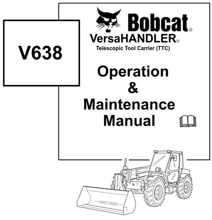 Bobcat V638 VersaHANDLER Telescopic Tool Carrier (TTC)