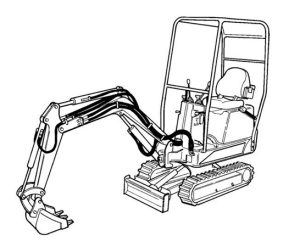 Bobcat 316 Excavator Hydraulic & Electrical Schematic