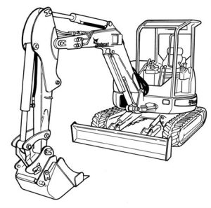 Bobcat 430 Excavator Hydraulic & Electrical Schematic