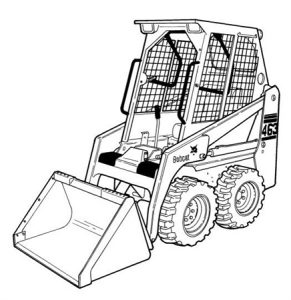 Bobcat 463 Skid Steer Loader Hydraulic & Electrical Schematic