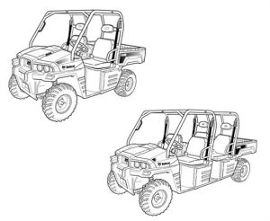 Bobcat 3400, 3400XL Utility Vehicle Electrical Schematic