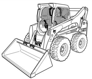 Bobcat A770 All Wheel Steer Hydraulic & Electrical Schematic