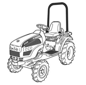 Bobcat CT120 Compact Tractor Hydraulic & Electrical Schematic