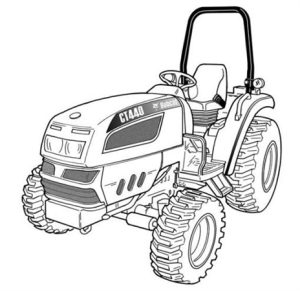 Bobcat CT440, CT445, CT450 Compact Tractor Hydraulic & Electrical Schematic