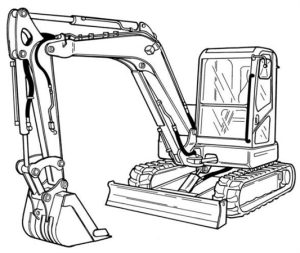 Bobcat E60 Compact Excavator Hydraulic & Electrical Schematic