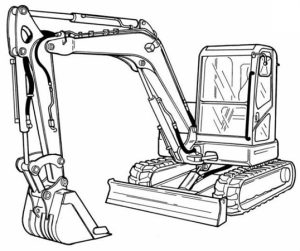 Bobcat E80 Compact Excavator Hydraulic & Electrical Schematic