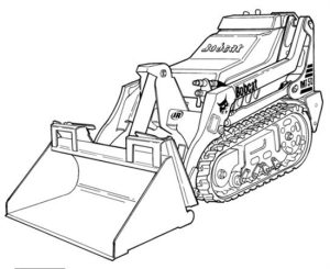 Bobcat MT50 Mini Track Loader Hydraulic & Electrical Schematic