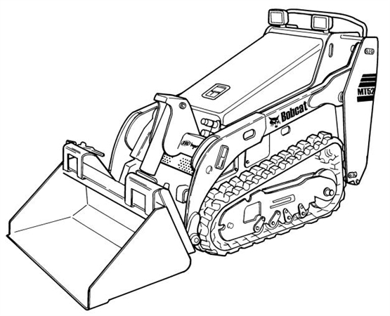 Bobcat MT52 Mini Track Loader Hydraulic & Electrical Schematic