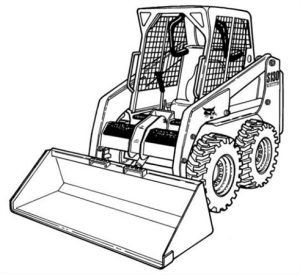 Bobcat S130 Skid Steer Loader Hydraulic & Electrical Schematic