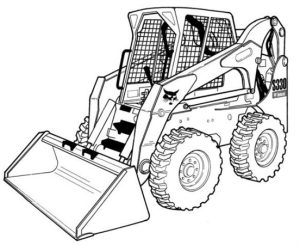 Bobcat S330 Skid Steer Loader Hydraulic & Electrical Schematic