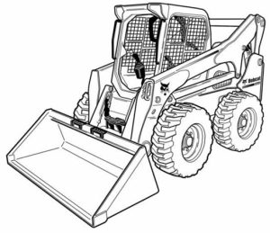 Bobcat S750 Skid Steer Loader Hydraulic & Electrical Schematic