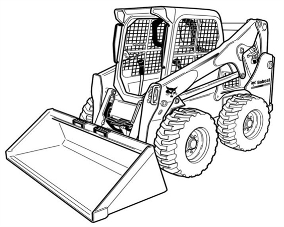 Bobcat S770 Skid Steer Loader Hydraulic & Electrical Schematic