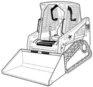 Bobcat T110 Compact Track Loader Hydraulic & Electrical Schematic